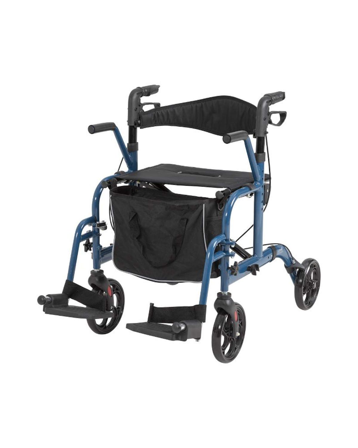 2-in-1 Rollator Wheelchair | Converts from rollator to wheelchair in ...