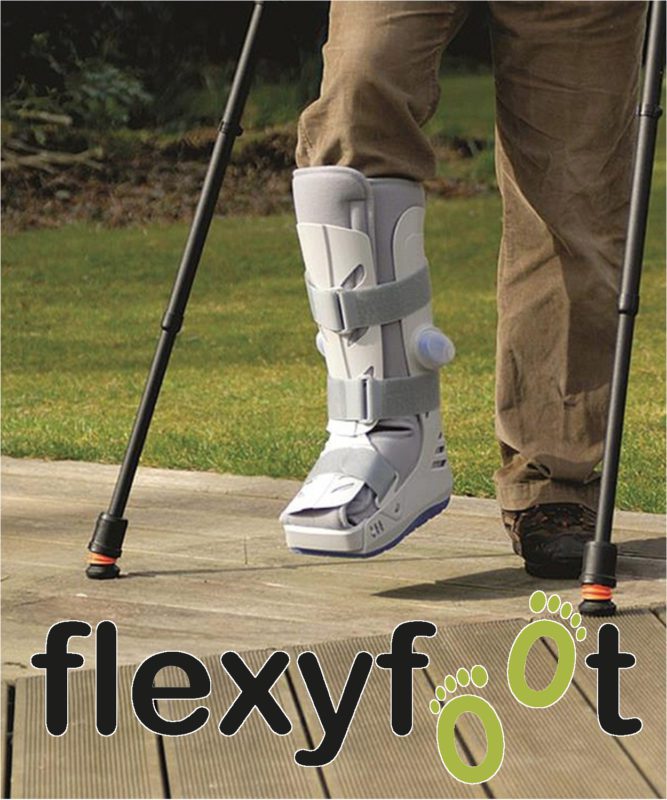 Flexyfoot Walking Stick Foot | 250% More Grip than a Standard Ferrule