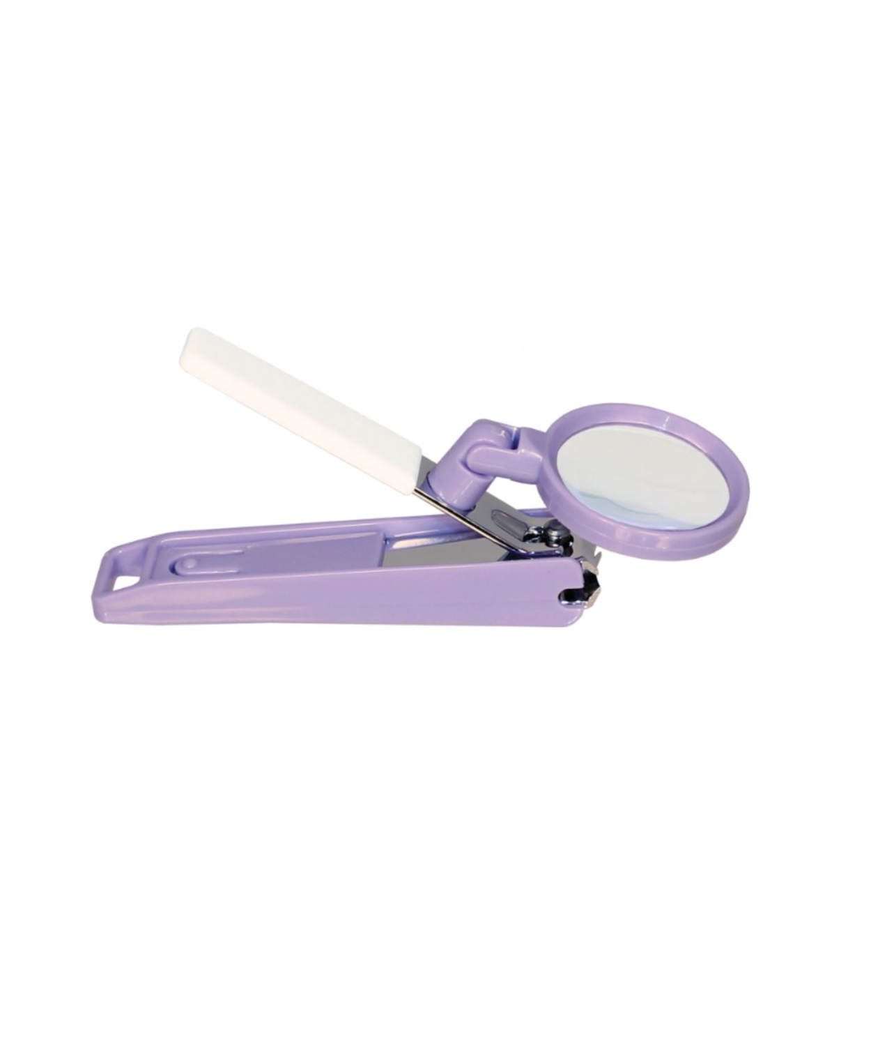 Foldable Long Handle Toenail Clippers Scissors with Magnifier for